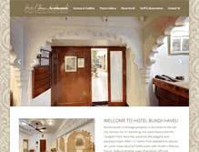 Tablet Screenshot of hotelbundihaveli.com